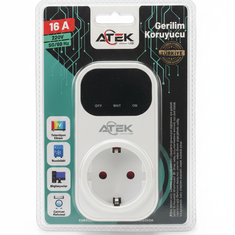 Gerilim Koruyucu Priz - 2